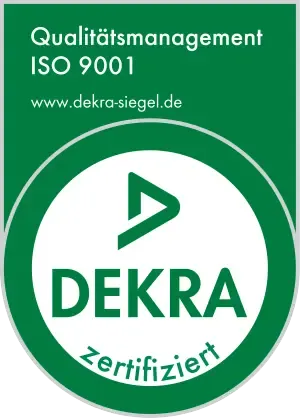 ISO 9001 Zertifikat